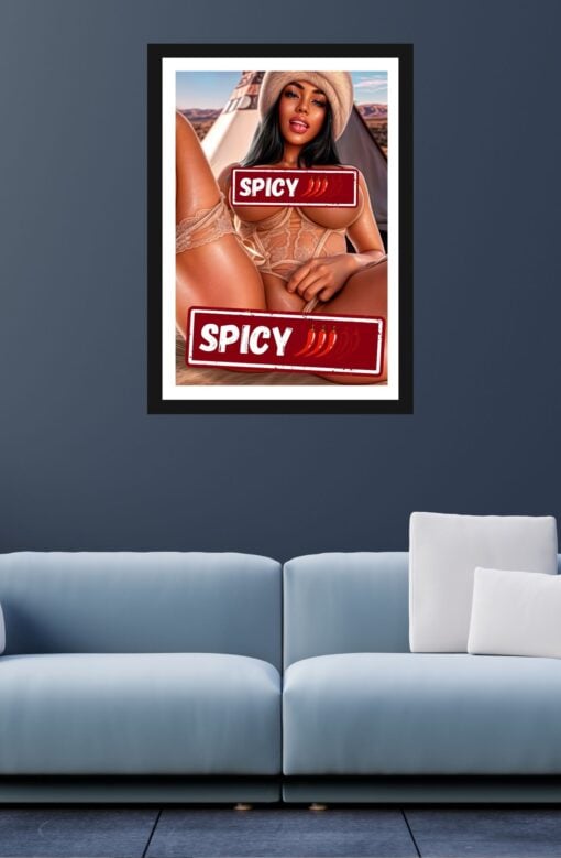 SPICY POSTER "TEEPEE VIEWS"