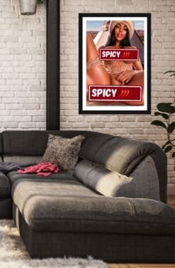 Alternative view of SPICY POSTER "TEEPEE VIEWS"