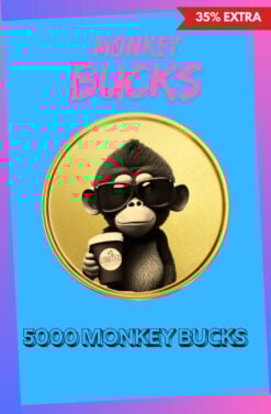 5000 Monkey Bucks