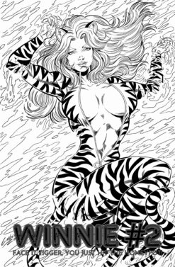 The Winnie Launch Day Black and White Sweet Cover