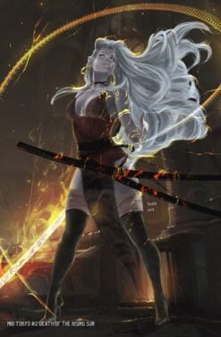 Death of the Rising Sun Fire Katana Sweet Edition