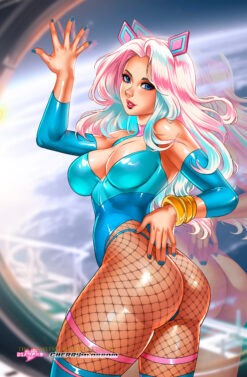 Diamond on Space Ship Holofoil Sweet