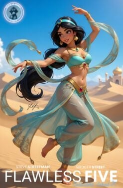 Alternative view of Jasmine Collectors Cosplay Princess Set