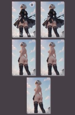 2b "What Are You Doing?" Achievement Edition Collectors Cosplay Set
