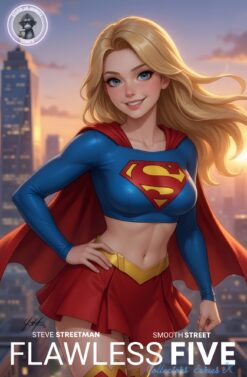 Alternative view of Super Girl Collectors Cosplay Set
